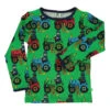 Småfolk Longsleeve "Tractor" Groen -Gstar Kleding Winkel smafolk longsleeve tractor groen