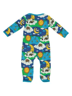 Småfolk Pakje "Night Landscape" Blauw -Gstar Kleding Winkel smafolk pakje night landscape blauw 1