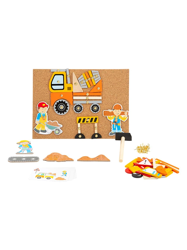 Small Foot Hamerspel "Bouwplaats" - Vanaf 6 Jaar 4 Small Foot Hamerspel "Bouwplaats" - Vanaf 6 Jaar - Afbeelding 2