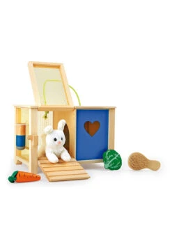 Small Foot Konijnenhok Met Accessoires - Vanaf 3 Jaar -Gstar Kleding Winkel small foot konijnenhok met accessoires vanaf 3 jaar 1