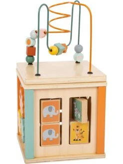 Small Foot Motoriekkubus "Safari" - Vanaf 12 Maanden -Gstar Kleding Winkel small foot motoriekkubus safari vanaf 12 maanden 3