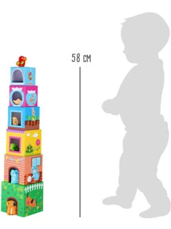 Small Foot Stapelkubussen "Huisdieren" - Vanaf 12 Maanden -Gstar Kleding Winkel small foot stapelkubussen huisdieren vanaf 12 maanden 3