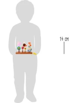 Small Foot Steekspel "Bosdieren" - Vanaf 18 Maanden -Gstar Kleding Winkel small foot steekspel bosdieren vanaf 18 maanden 3