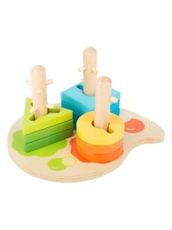 Small Foot Steekspel "Vormen En Kleuren" - Vanaf 12 Maanden -Gstar Kleding Winkel small foot steekspel vormen en kleuren vanaf 12 maanden 1