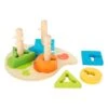 Small Foot Steekspel "Vormen En Kleuren" - Vanaf 12 Maanden