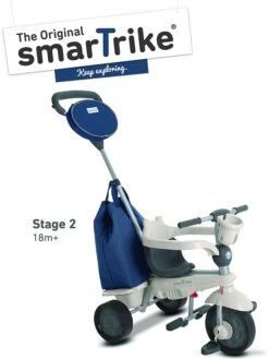 Smartrike Driewieler "Splash" Blauw - Vanaf 10 Maanden -Gstar Kleding Winkel smartrike driewieler splash blauw vanaf 10 maanden 1