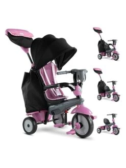 Smartrike Driewieler "Swirl" Zwart/lichtroze - Vanaf 15 Maanden -Gstar Kleding Winkel smartrike driewieler swirl zwart lichtroze vanaf 15 maanden 1