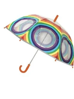 Kinderparaplu "Rainbow" Transparant/meerkleurig - Ø 74 Cm