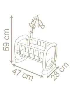 SMOBY Poppenwieg "Baby Nurse" - Vanaf 18 Maanden -Gstar Kleding Winkel smoby poppenwieg baby nurse vanaf 18 maanden 3