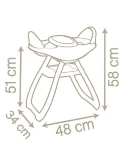 SMOBY Tweelingpoppen-kinderstoel "Baby Nurse" Met Accessoires - Vanaf 2 Jaar -Gstar Kleding Winkel smoby tweelingpoppen kinderstoel baby nurse met accessoires vanaf 2 jaar 5