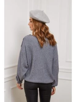 Trui "Burny" Grijs -Gstar Kleding Winkel so cachemire trui burny grijs 2