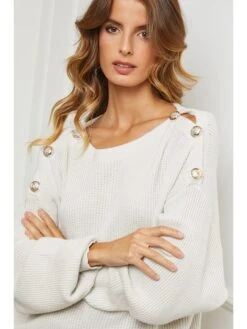 Trui "Cornella" Crème -Gstar Kleding Winkel so cachemire trui cornella creme 3