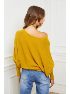 Trui "Egale" Geel -Gstar Kleding Winkel so cachemire trui egale geel 2