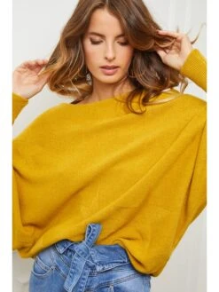 Trui "Egale" Geel -Gstar Kleding Winkel so cachemire trui egale geel 3