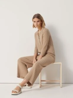 Someday Culotte "Carolo" Beige -Gstar Kleding Winkel someday culotte carolo beige 3