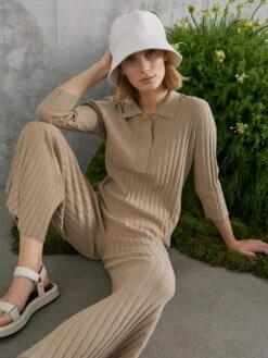 Someday Culotte "Carolo" Beige -Gstar Kleding Winkel someday culotte carolo beige 4