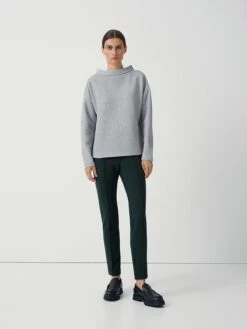 Someday Trui "Usofty" Grijs -Gstar Kleding Winkel someday trui usofty grijs 3