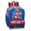 Spiderman Rugzak Blauw - (B)23 X (H)28 X (D)10 Cm -Gstar Kleding Winkel spiderman rugzak blauw b 23 x h 28 x d 10 cm