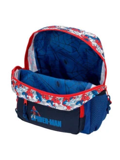 Spiderman Rugzak Blauw - (B)23 X (H)28 X (D)10 Cm -Gstar Kleding Winkel spiderman rugzak blauw b 23 x h 28 x d 10 cm 3