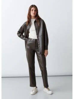 Stefanel Blouse Donkerbruin -Gstar Kleding Winkel stefanel blouse donkerbruin 1