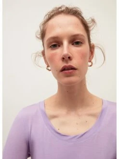 Stefanel Longsleeve Lila -Gstar Kleding Winkel stefanel longsleeve lila 2