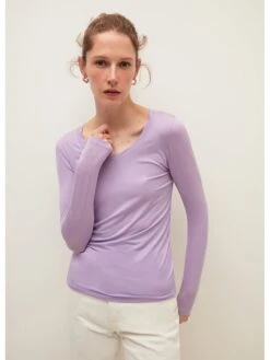 Stefanel Longsleeve Lila
