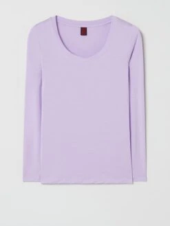 Stefanel Longsleeve Lila -Gstar Kleding Winkel stefanel longsleeve lila 3