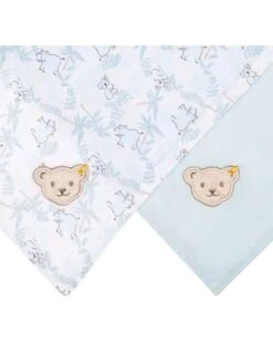 Steiff 2-delige Set: Spuugdoeken Lichtblauw -Gstar Kleding Winkel steiff 2 delige set spuugdoeken lichtblauw 2
