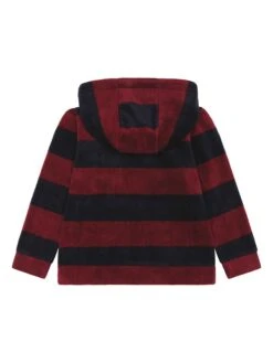 Steiff Fleece Trui Bordeaux/zwart -Gstar Kleding Winkel steiff fleece trui bordeaux zwart 1