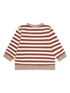 Steiff Sweatshirt Bruin/crème -Gstar Kleding Winkel steiff sweatshirt bruin creme 1