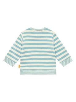 Steiff Sweatshirt Lichtblauw/crème -Gstar Kleding Winkel steiff sweatshirt lichtblauw creme 1
