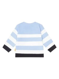 Steiff Sweatshirt Lichtblauw/wit/zwart -Gstar Kleding Winkel steiff sweatshirt lichtblauw wit zwart 1