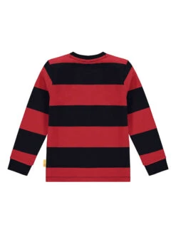 Steiff Sweatshirt Rood/donkerblauw -Gstar Kleding Winkel steiff sweatshirt rood donkerblauw 1