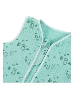 Sterntaler Mousseline Babyslaapzak "Ben" Turquoise -Gstar Kleding Winkel sterntaler mousseline babyslaapzak ben turquoise 2