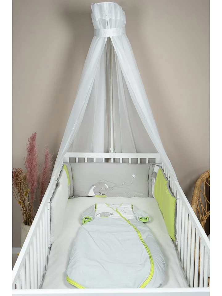 Sterntaler Stootkussen "Elias" Grijs/groen - (L)190 X (B)27 Cm 3 Sterntaler Stootkussen "Elias" Grijs/groen - (L)190 X (B)27 Cm