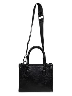 Steve Madden Handtas "Brolin" Zwart - (B)22,5 X (H)19 X (D)11 Cm -Gstar Kleding Winkel steve madden handtas brolin zwart b 22 5 x h 19 x d 11 cm 3