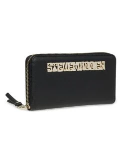 Steve Madden Portemonnee "Bgroov" Zwart - (B)19,5 X (H)10 X (D)2,5 Cm -Gstar Kleding Winkel steve madden portemonnee bgroov zwart b 19 5 x h 10 x d 2 5 cm 3