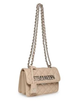 Steve Madden Schoudertas "Bfreya" Beige - (B)21 X (H)14 X (D)8 Cm -Gstar Kleding Winkel steve madden schoudertas bfreya beige b 21 x h 14 x d 8 cm 2