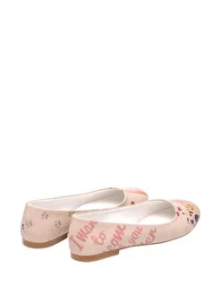 Ballerina's Beige/oranje -Gstar Kleding Winkel streetfly ballerinas beige oranje 2