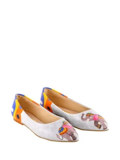 Ballerina's Grijs/meerkleurig -Gstar Kleding Winkel streetfly ballerinas grijs meerkleurig 1