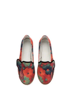 Espadrilles Oranje/groen -Gstar Kleding Winkel streetfly espadrilles oranje groen 2