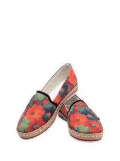 Espadrilles Oranje/groen -Gstar Kleding Winkel streetfly espadrilles oranje groen 4