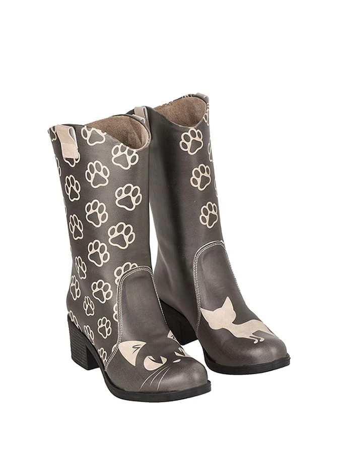 Laarzen Bruin/meerkleurig 4 Laarzen Bruin/meerkleurig - Afbeelding 2