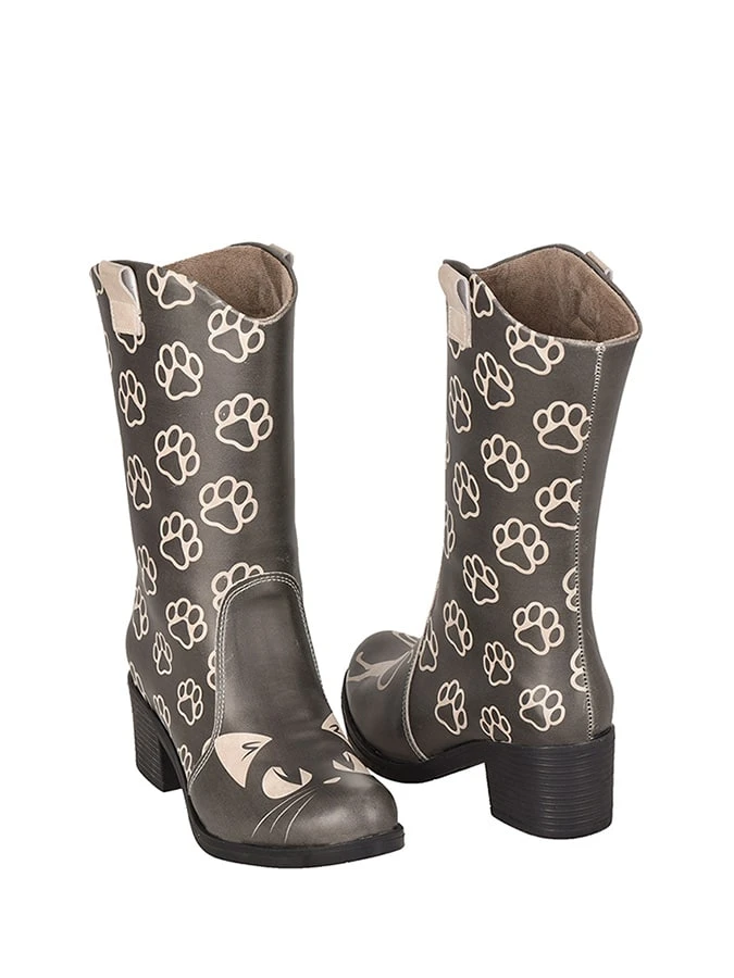 Laarzen Bruin/meerkleurig 5 Laarzen Bruin/meerkleurig - Afbeelding 3