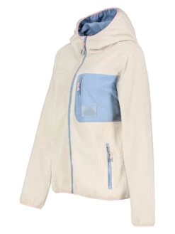 SUBLEVEL Fleece Vest Beige/lichtblauw -Gstar Kleding Winkel sublevel fleece vest beige lichtblauw 1