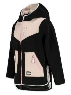 SUBLEVEL Fleece Vest Zwart/beige -Gstar Kleding Winkel sublevel fleece vest zwart beige 1