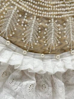 Schoudertas Beige/wit - (B)59 X (H)30 X (D)16 Cm -Gstar Kleding Winkel summer accessories schoudertas beige wit b 59 x h 30 x d 16 cm 2