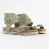 Leren Sandalen "Dooly" Mintgroen -Gstar Kleding Winkel sunbay leren sandalen dooly mintgroen
