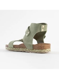 Leren Sandalen "Dooly" Mintgroen -Gstar Kleding Winkel sunbay leren sandalen dooly mintgroen 3