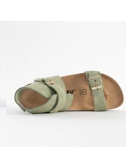Leren Sandalen "Dooly" Mintgroen -Gstar Kleding Winkel sunbay leren sandalen dooly mintgroen 5